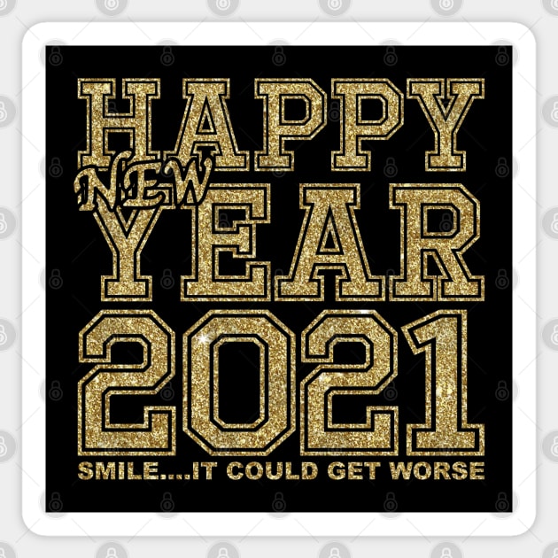 Happy New Year 2021 Sticker by Yule